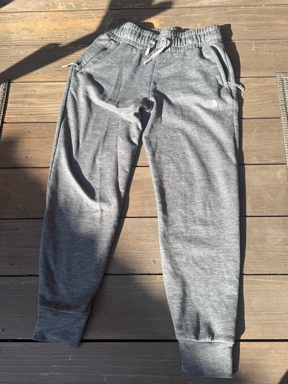 The North Face Heather Gray Athletic Joggers